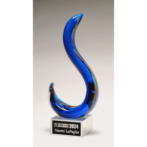 Swan Design Art Glass Award 2315