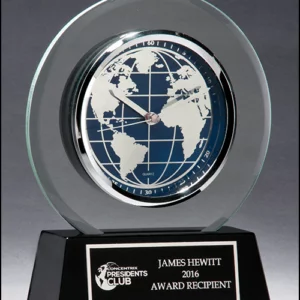 Glass Globe Clock BC1039