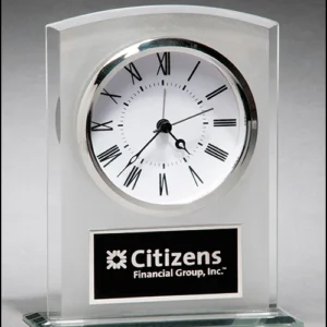 Frosted Glass Clock BC985