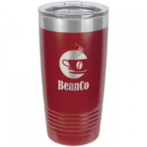 red engravable polar tall tumbler