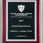 Rosewood & Silver Plaque P5051