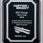 Black Stained Plaque w/ Silver Florentine P5088