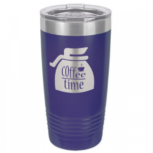 purple engravable polar tall tumbler