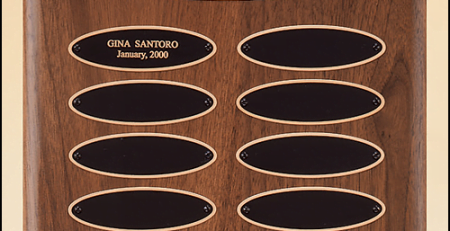 Perpetual Plaque with Elliptical Plates P3621